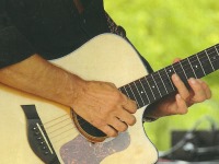 Paul Cotton on guitar